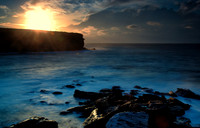 Sunrise at Wattamolla Beach
