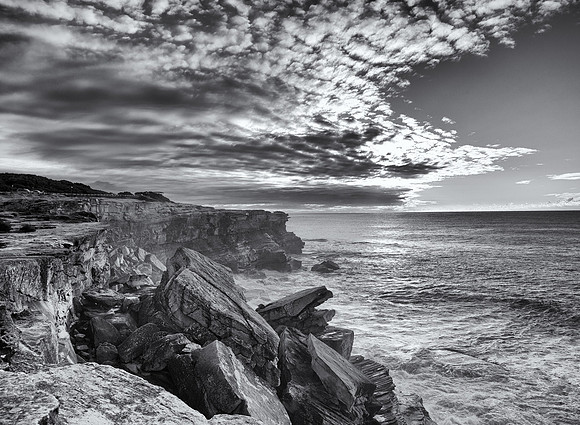 Rock formation Botany Bay National Park
