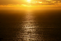 Sunrise over the ocean Botany bay national Park